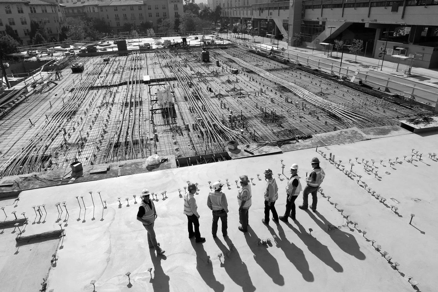 Equipo en obra